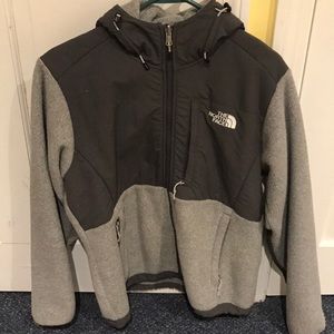 North face hooded jacket
